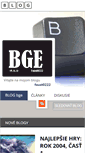 Mobile Screenshot of bge.blog.sector.sk